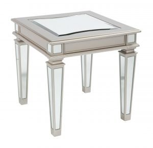 hollywood glam end table